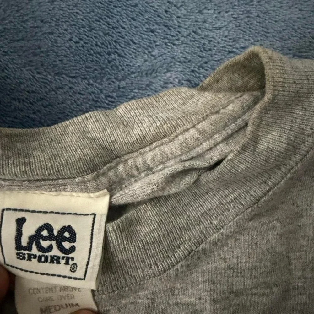 Lee Sport vintage‎ grey Fenway Park graphic tee men Size M